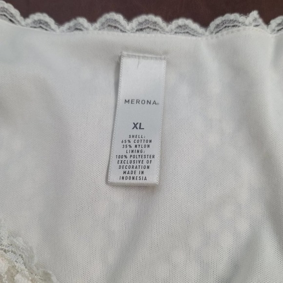Merona Cream Tank Top XL - Picture 4 of 5